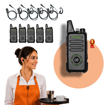 Teknoben Hi-Power Pmr Telsiz (5'li SET)