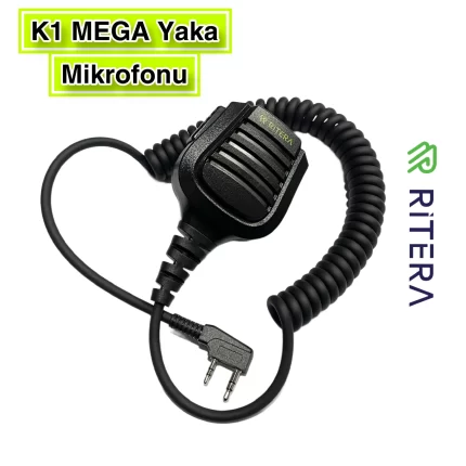 Ritera K1 MEGA Bas-konuş Yaka Mikrofonu